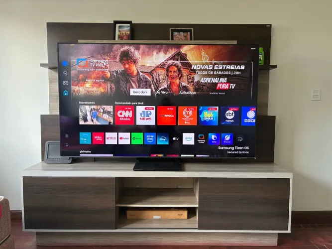Rack com painel de TV até 60 polegadas