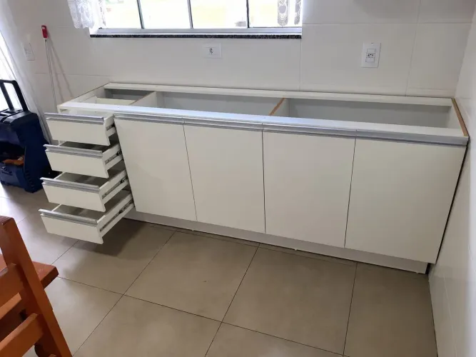 **Black Friday PROMOÇÃO** Balcão 2,20m de Largura em 100%MDF A Pronta entrega
