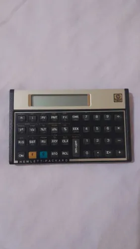 HP 12C Gold Original - Calculadora Financeira - Pouquíssimo Uso
