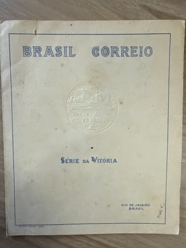 ?Coleção Completa de Selos do Brasil - Série da Vitória (1945) - Peça Histórica?