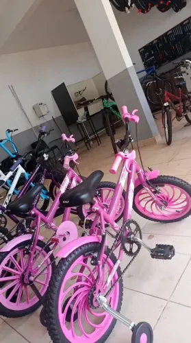 Bicicleta aro 16 feminina com rodinhas