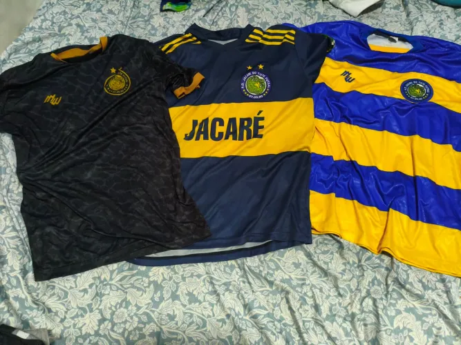 3 camisas time de várzea tamanho M