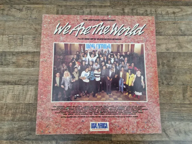 LP USA ÁFRICA - WE ARE THE WORLD