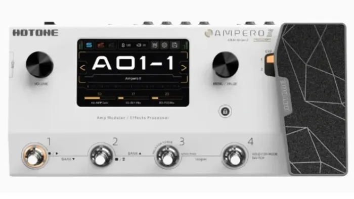 Pedaleira Guitarra Hotone Ampero Ii Mp350 Amp Modeler Effect