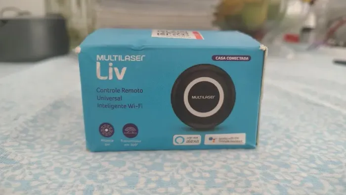 Controle Remoto Universal Inteligente Wifi Smart Home Alexa - Multilaser Liv