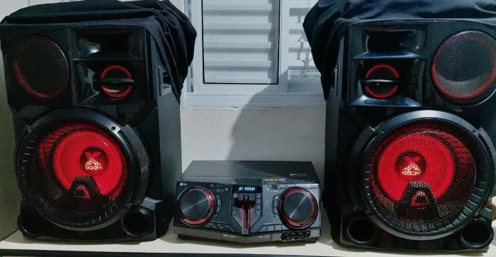 Caixa de som lg potente 2700rms