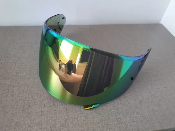 Viseira Shoei CW-1 Rainbow Espelhado com Pino de Pinlock