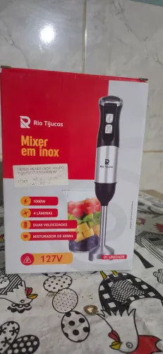 vendo mixer em inox zerado na caixa com garantia!!!