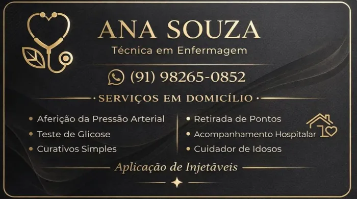 Serviços a domicílio. 