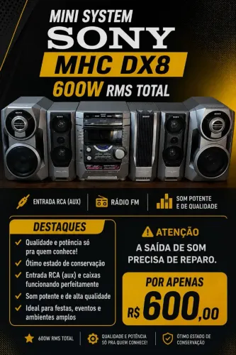 Sony MHC DX8