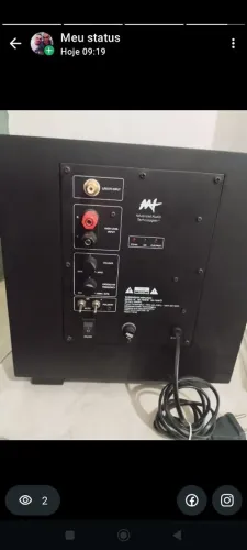 Subwoofer ativo AAT compact club