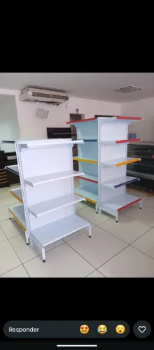 GONDOLA DE MEIO DE LOJA ALT 1.70CM PONTA DA FRETE 800 E CADA MODULO CENTRAL R$ 1.350.00