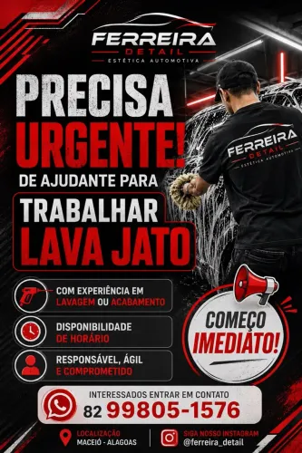 Lava jato na parte baixa 