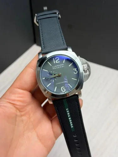 Relógio Estilo Panerai Luminor Quaranta BiTempo Luna Rossa