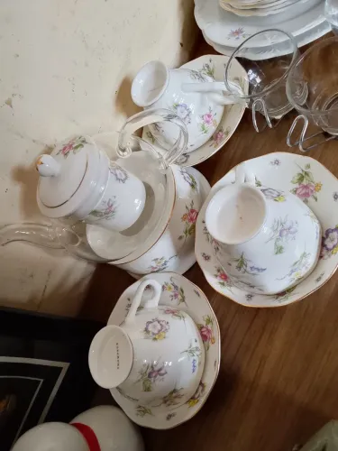 Porcelana antiga jogo de chá