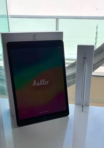 Vendo iPad 9ª geração + Apple Pencil 1ª geração