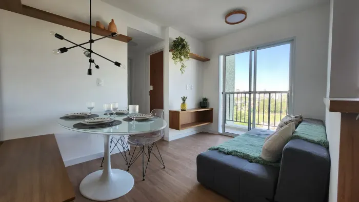 Apartamento para aluguel tem 48 metros quadrados com 2 quartos em Maranhão - São Paulo - S