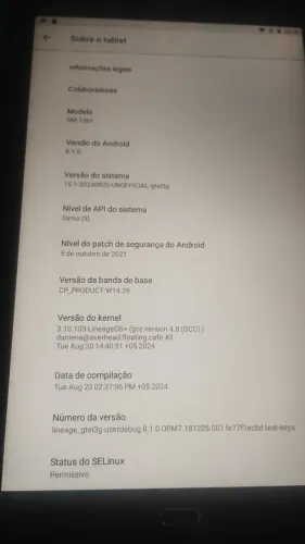 Tablet sansung