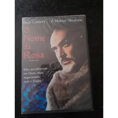 DVD O Nome da Rosa Lacrado Legendado Sean Connery