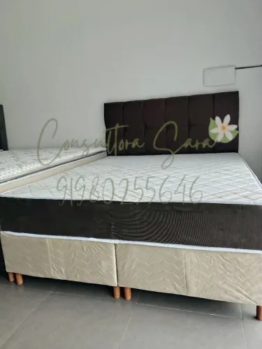 CAMA BOX QUEEN 1.98X1.58 EM OFERTA POR TEMPO LIMITADO