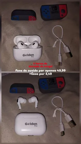 Fone de ouvido Golden pro Gp-i3