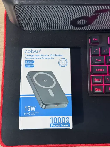 Bateria externa Powebank Magnética Magsafe Lacrada