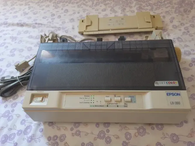 Impressora de fita Epson LX300 usada completa