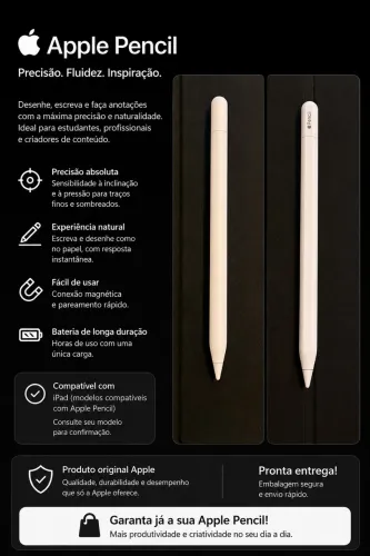 Apple Pencil 2º geração