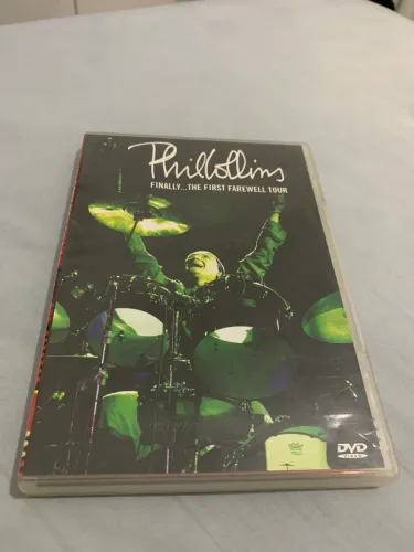 DVD Phil Collins The First FAREWALL Tour - Edição Europeia