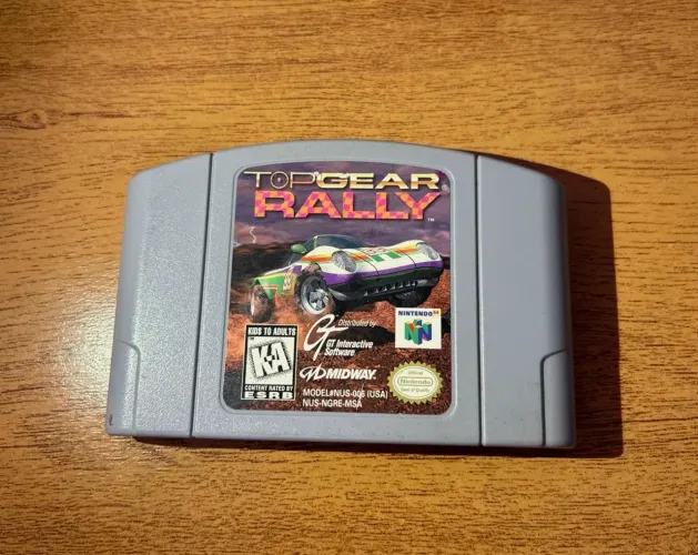 Top Gear Rally Nintendo 64 Original