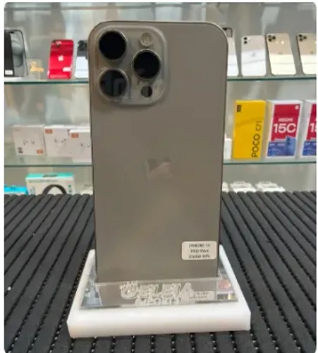 iPhone 16 Pro Max 256GB 90% Bateria com Nota | Troca