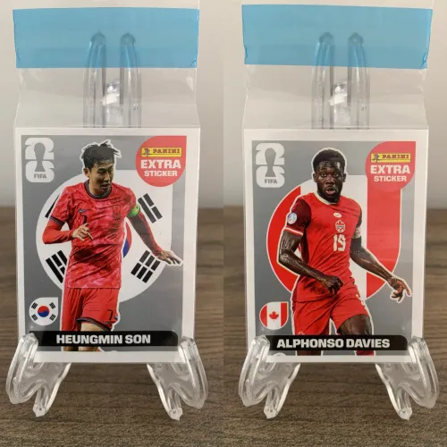 Figurinhas Extra Sticker Prata Legends da Copa do Mundo de 2026 Panini