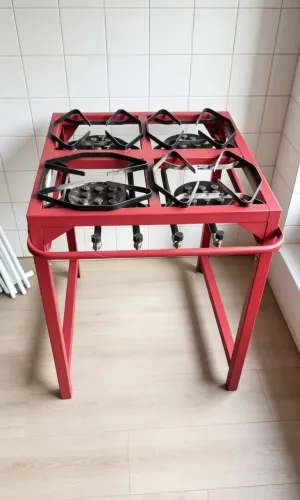 Vendo fogão industrial 4 bocas