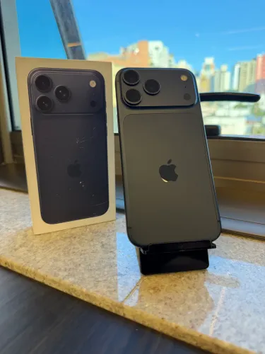 iPhone 17 Pro Max 256GB Blue - SEMINOVO- LOJA FÍSICA