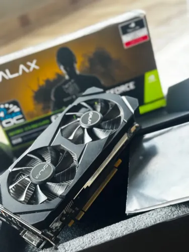 GTX 1660 SUPER 6GB GALAX - Excelente Estado + Caixa