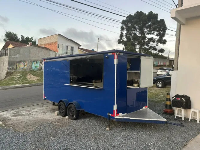 Trailer food truck