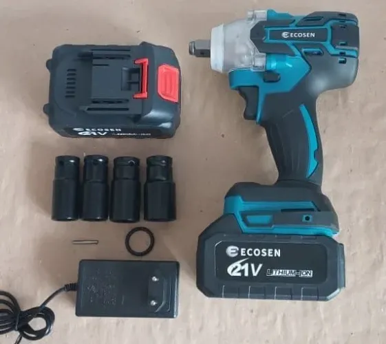 Chave De Impacto Parafusadeira Bateria Lítio 21v Brushless