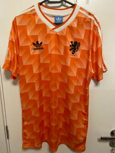 Camisa retrô Holanda 1988