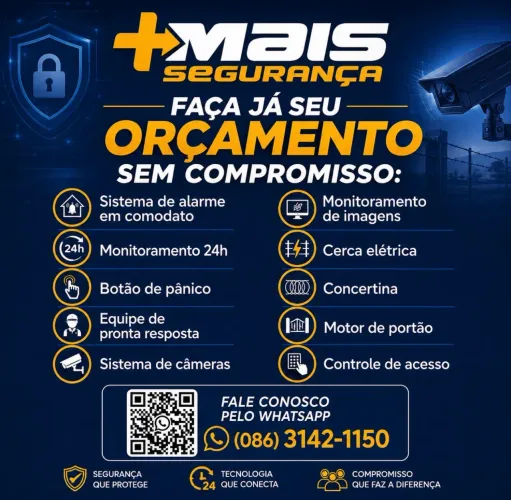 Mais Segurança: Sistema de Alarme com Monitoramento 24h