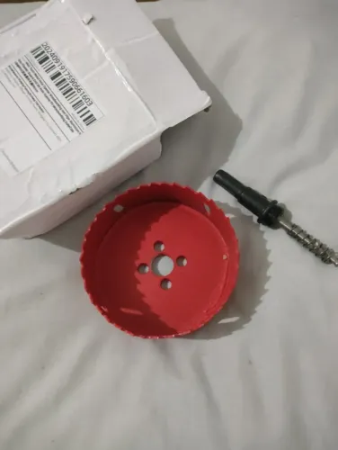 Serra Copo Bimetálica M42 90mm com Haste e Broca Piloto
