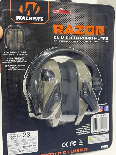 Abafador eletrônico Walker Razo-NNR 23db 