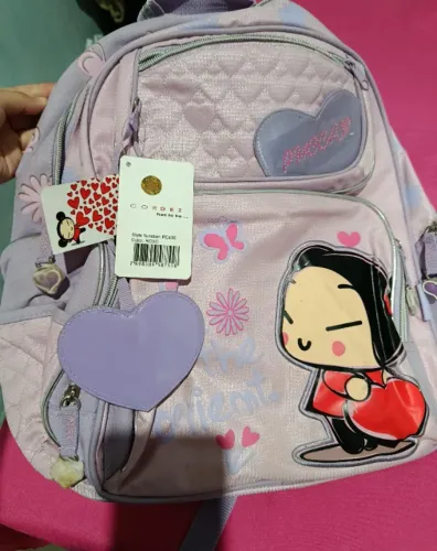 Mochila vintage Pucca 