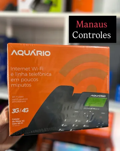 Telefone Rural Aquário DualSim 4G - Promoção