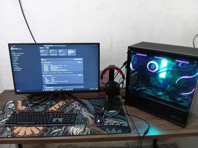 Pc gamer completo (ryzen 5 8600g)