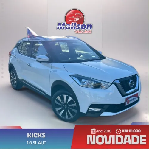 Nissan Kicks SL 1.6 16V Flexstar 5P Aut. 2018