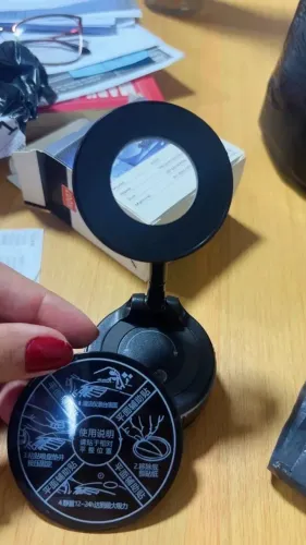 Suporte Magnético para GPS Carro com Ventosa a Vácuo