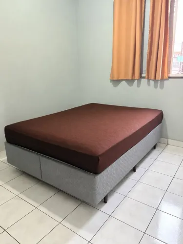 Cama box casal