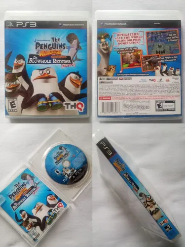 Jogos ps3 original - Os Pinguins de Madagascar - FAÇO OLX PAY!