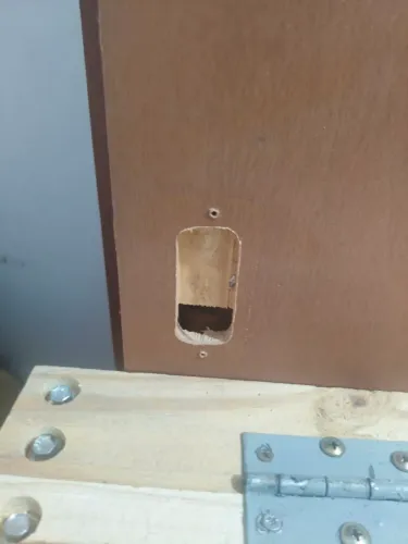 Portas em MDF estruturada