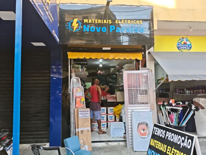 Passou loja de material de construção